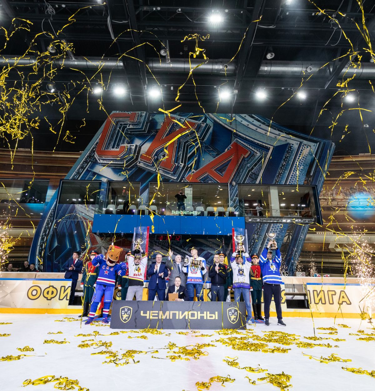 Известны чемпионы Офицерской Хоккейной Лиги регулярного чемпионата Санкт-Петербурга сезона 2022/2023!